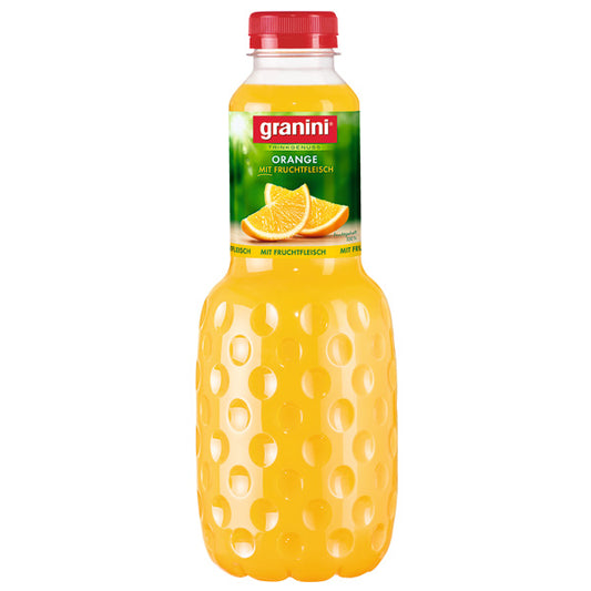granini Trinkgenuss Orange Juice with Pulp - 1000 ml