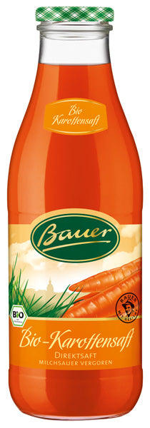 Bauer Organic Carrot Juice Not From Concentrate - 980 ml