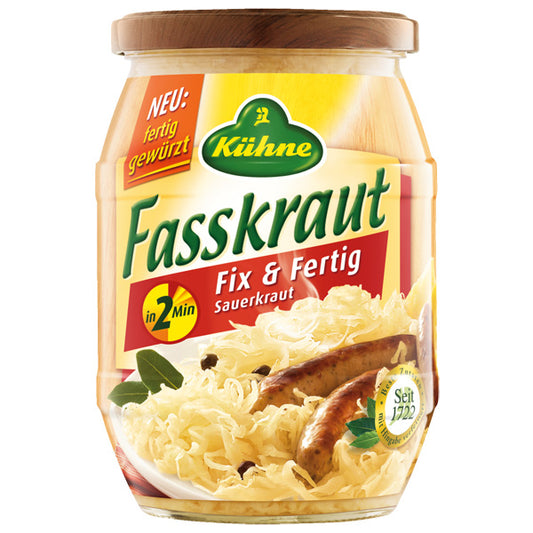 Kühne Sauerkraut Ready to Serve - 720 ml