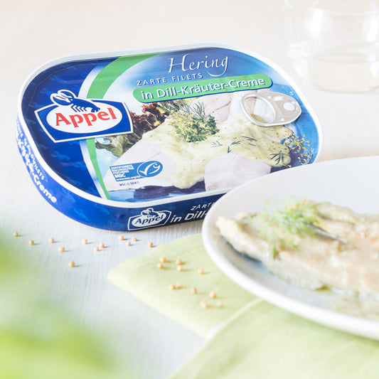 Appel Herring Filet in Dill- and Herb Cream Sauce - 200 g