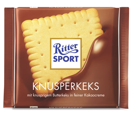 Ritter Sport Knusperkeks (Crispy Biscuit) - 100 g