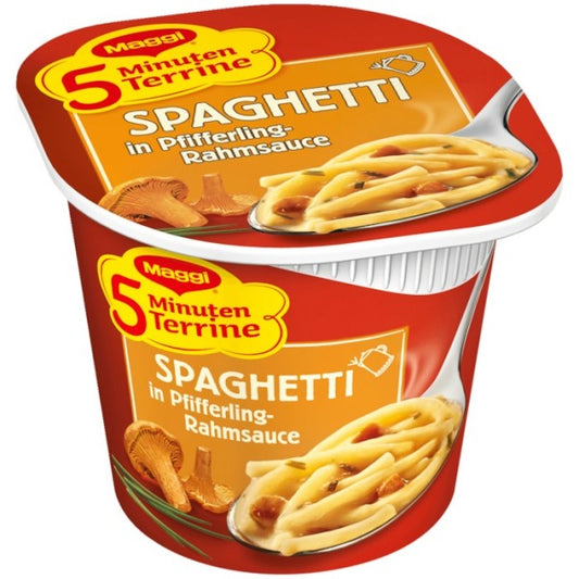 Maggi 5 min Terrine Spaghetti in Chanterelle-Cream Sauce - 54 g
