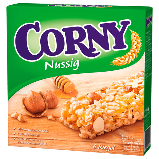 Corny Muesli Bar Nussig (with Nuts) - 150 g
