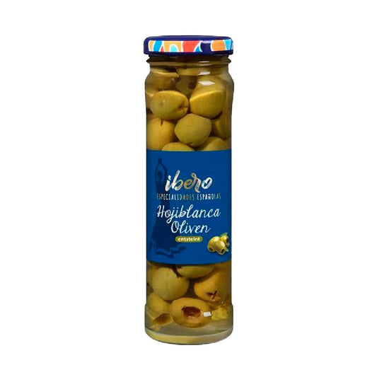 Ibero Green Hojiblanca Olives (pitted) - 150 g