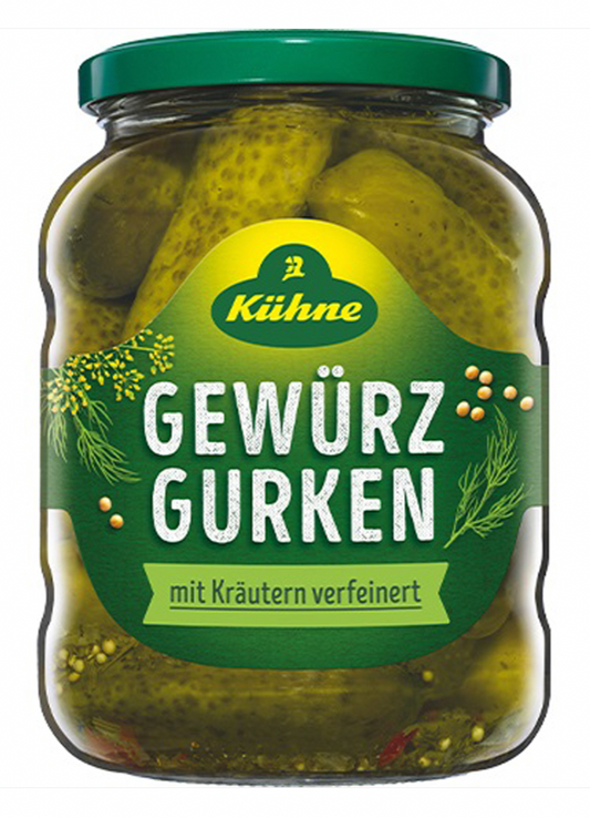 Kühne Pickled Gherkins - 720 ml