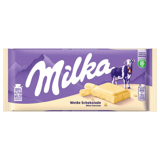 Milka White Chocolate - 100 g