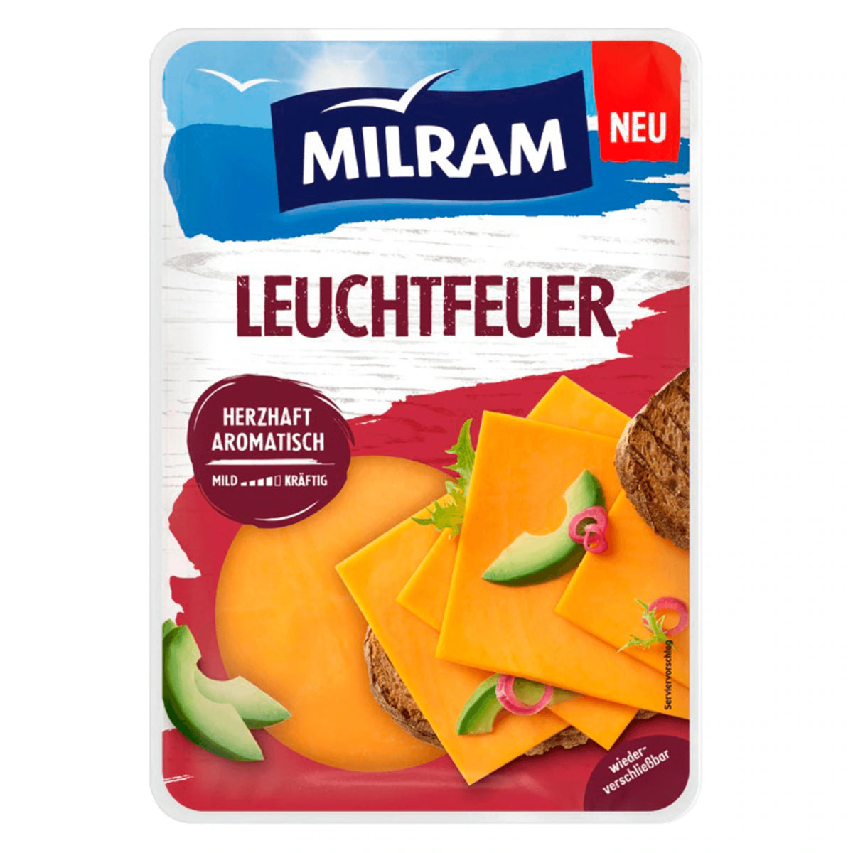 Milram Leuchtfeuer (Hearty and Aromatic) sliced - 150 g