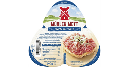 Rügenwalder Mühlen Mett (Spiced Pork Steak Tartare) - 100 g