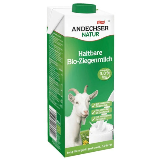 Andechser Organic Goat Milk 3% fat - 1000 ml