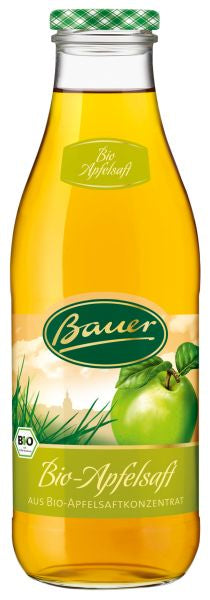 Bauer Organic Apple Juice clear - 980 ml