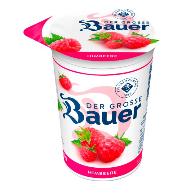 Bauer Fruit Yogurt Raspberry - 250 g