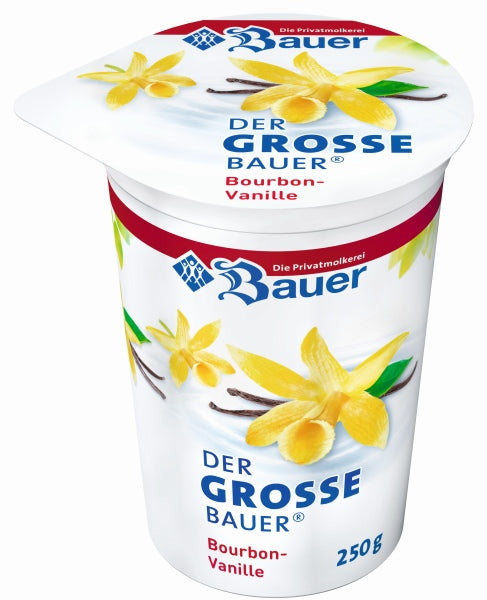 Bauer Fruit Yogurt Vanilla - 250 g