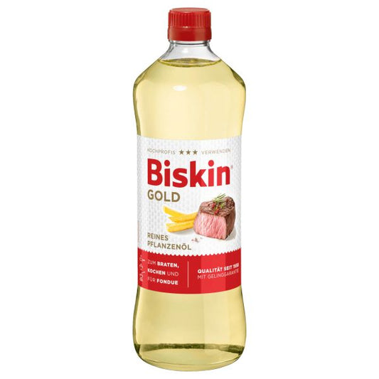 Biskin Pure Vegetable Oil Gold - 750 ml