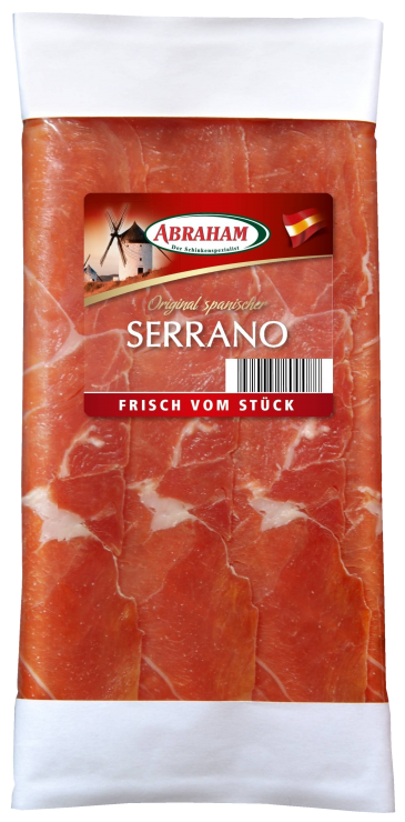 Abraham Serrano Ham sliced - 80 g