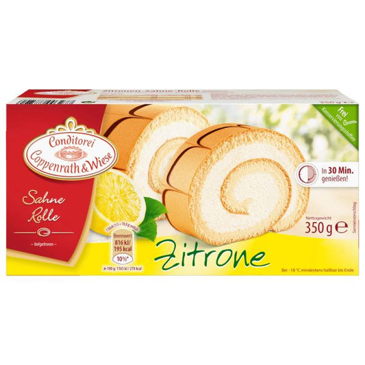 C&W Lemon-Cream Cake Roll - 350 g