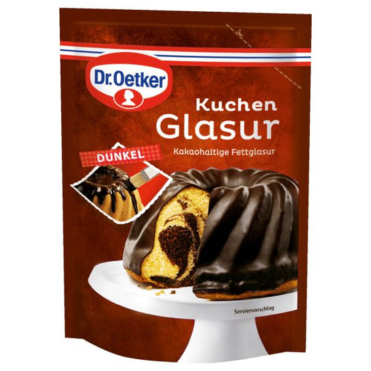 Dr. Oetker Chocolate Cake Glaze dark - 125 g