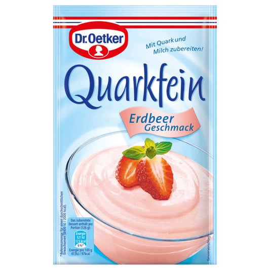 Dr. Oetker Quarkfein Strawberry - 56 g