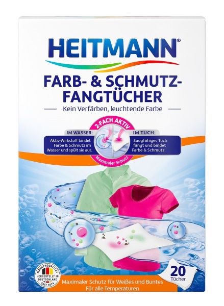 Heitmann Farb- & Schmutzfangtücher (Color Protection) - 20 pieces