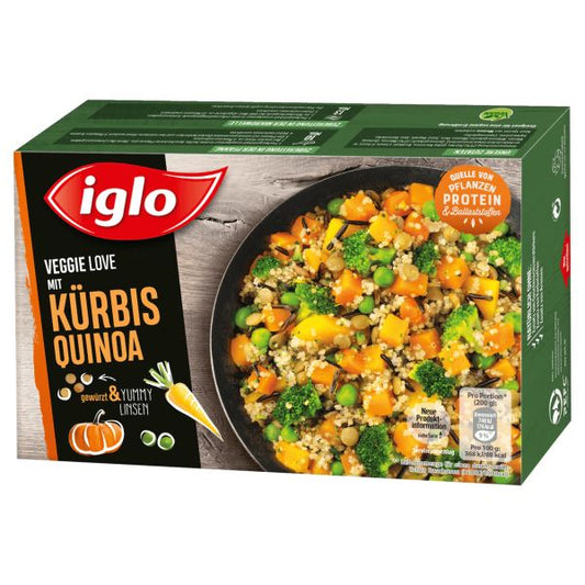 Iglo Veggie Love Pumpkin Quinoa - 400 g