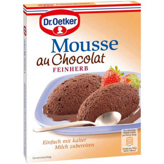 Dr. Oetker Mousse au Chocolate dark-smooth - 92 g