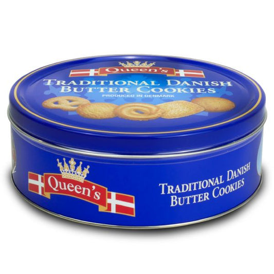 Queens Traditional Danish Buttercookies - 500 g
