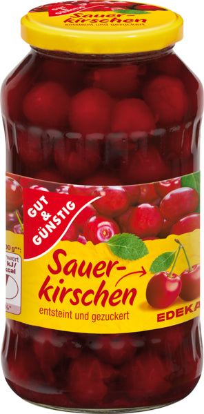 Sour Cherries (Gut & Günstig) - 720 ml