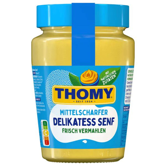 Thomy Deli-Style Medium Strength Mustard - 250 ml