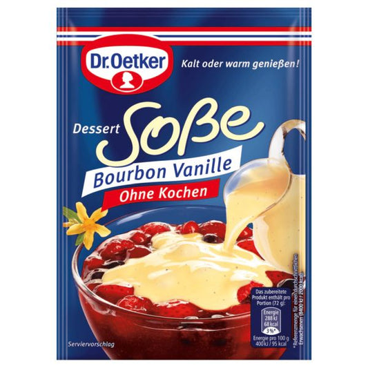 Dr. Oetker Dessert Sauce  Bourbon-Vanilla - 39 g