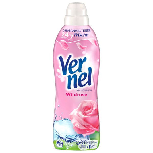 Vernel Softener Wild Rose - 850 ml