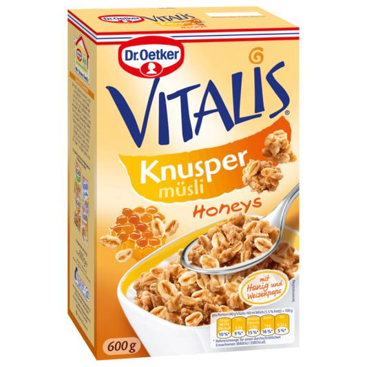 Dr. Oetker Vitalis Crunchy Muesli Honeys - 600 g