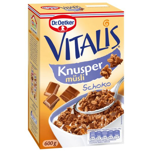 Dr. Oetker Vitalis Crunchy Muesli Chocolate - 600 g