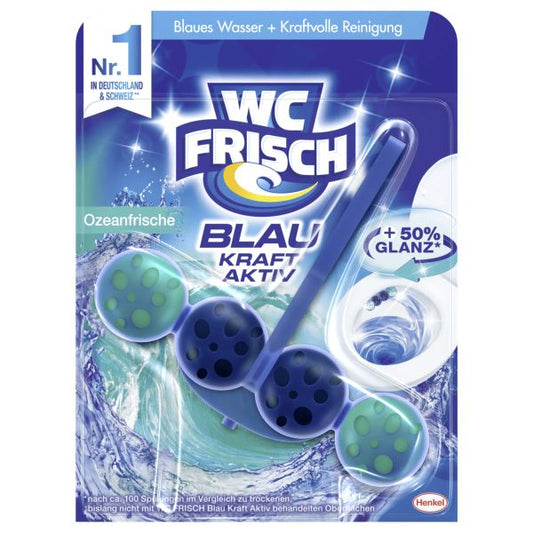 WC Frisch Kraft Aktiv Blauspüler Ocean Fresh - 50 g