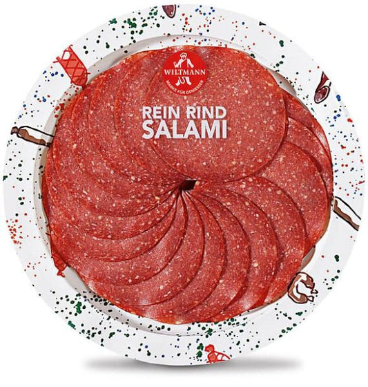 Wiltmann Pure Beef Salami (sliced) - 80 g