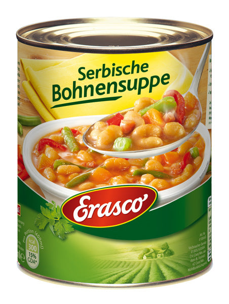 Erasco Serbische Bohnesuppe - 800 ml