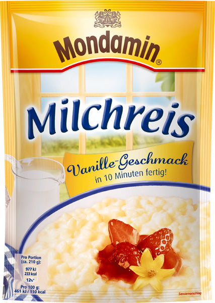 Mondamin Milchreis Vanille-Geschmack - 125 g