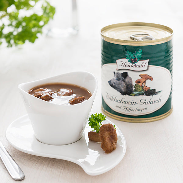 Heidewild Wild Boar Goulash with Chanterelles 300 g Taste Matters