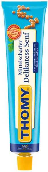 Thomy Deli-Style Medium Strength Mustard - 200 ml