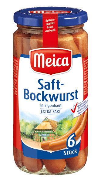 Meica Saftbockwurst im Glas - 180 g