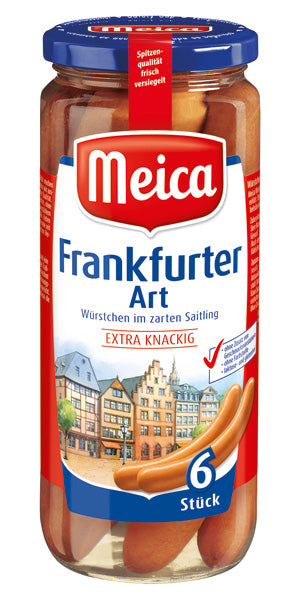 Meica Frankfurter Würstchen im Glas - 250 g