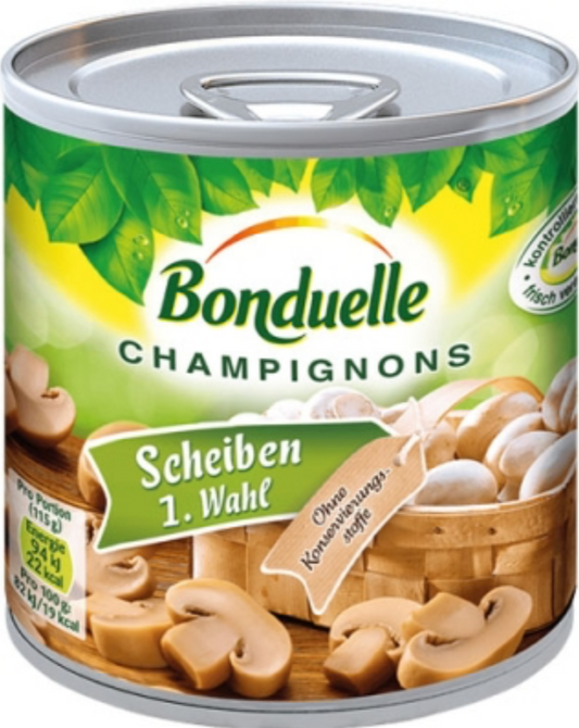 Bonduelle Champignons geschnitten 1. Wahl  - 390 g