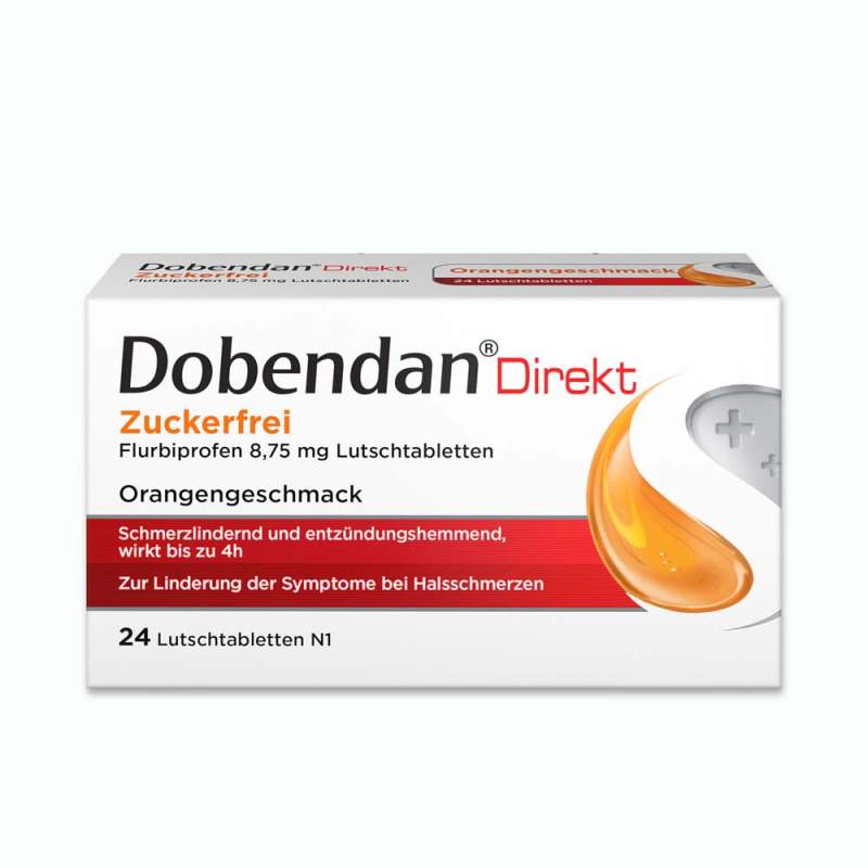 Dobendan Direkt Flurbiprofen 8,75 mg - 24 Lutschtabletten