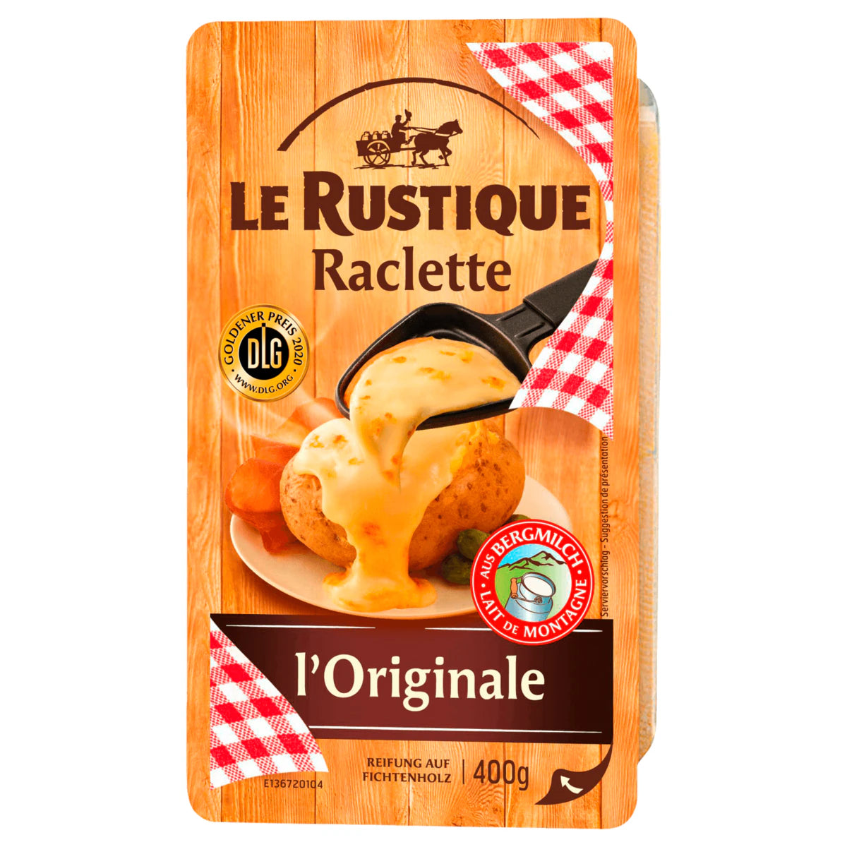 Le Rustique Raclette L'Originale - 400 g