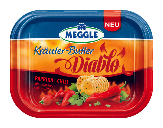 Meggle Kräuterbutter Diablo - 120 g
