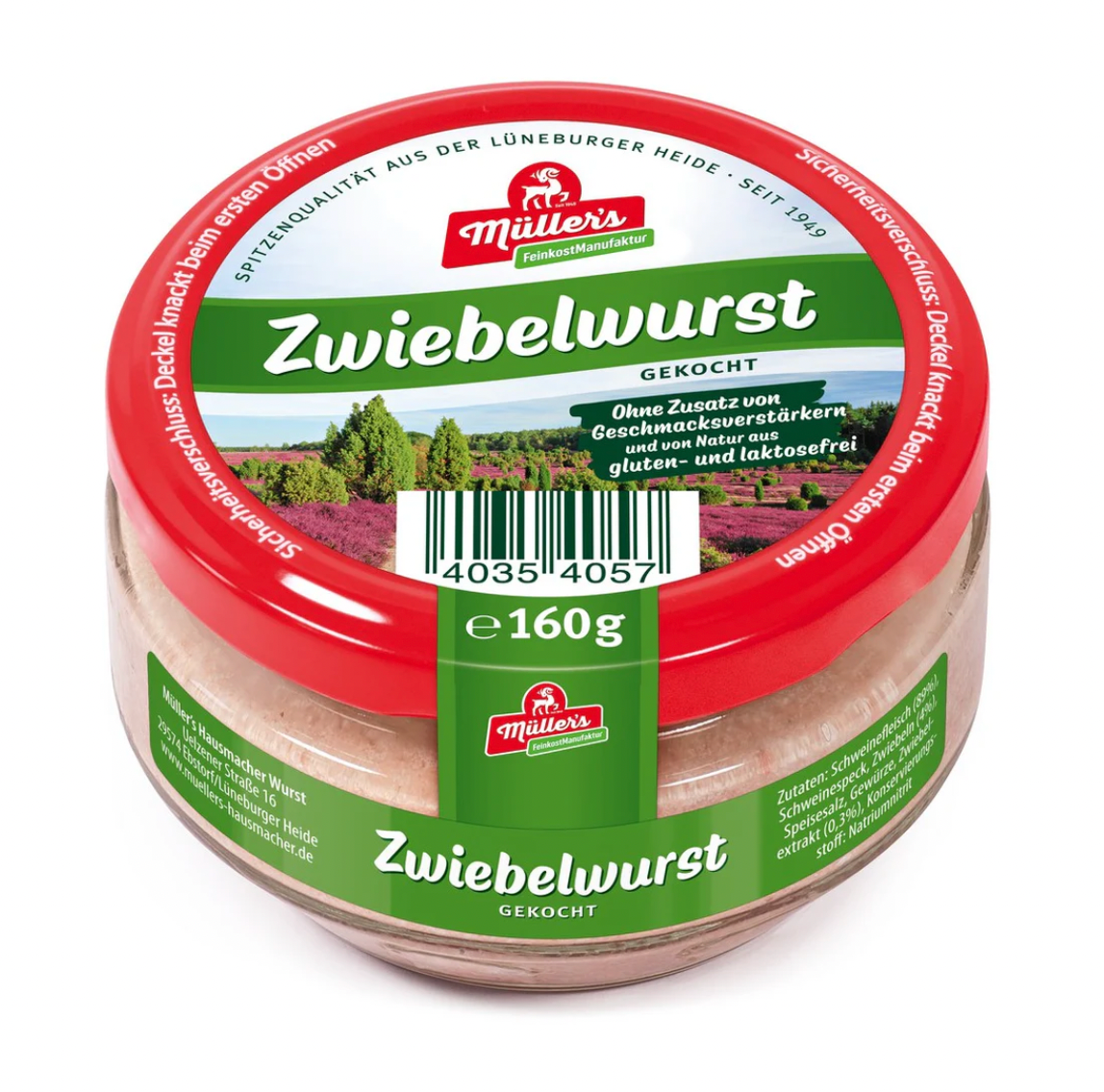 Müller's Zwiebelwurst (gekocht) - 160 g