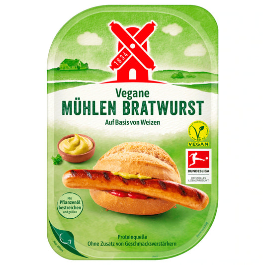 Rügenwalder Vegane Mühlen Bratwurst - 180 g