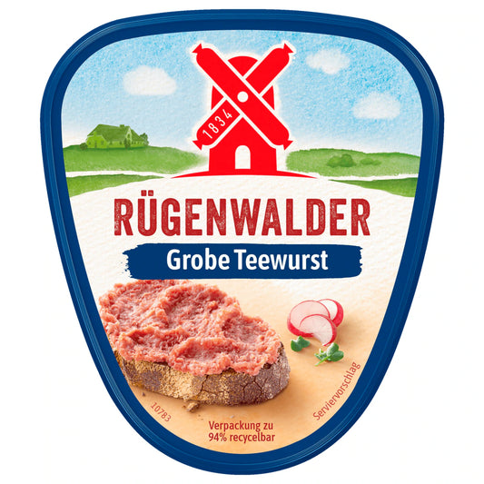 Rügenwalder Coarse Teewurst - 125 g