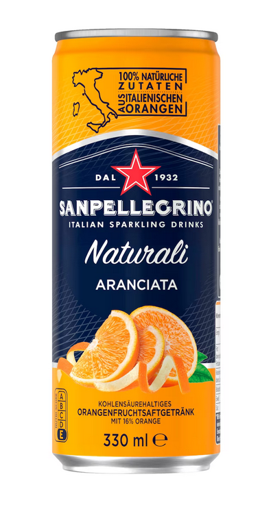 San Pellegrino Naturali Aranciata - 330 ml