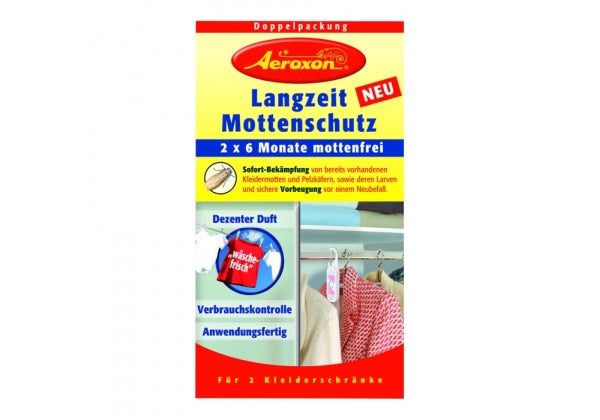 Long Term Moth Repellent - 2 x 1.5 g