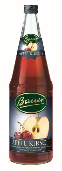 Bauer Duo Apfel Kirsch Nektar - 1000 ml