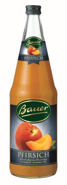 Bauer Pfirsich Nektar - 1000 ml